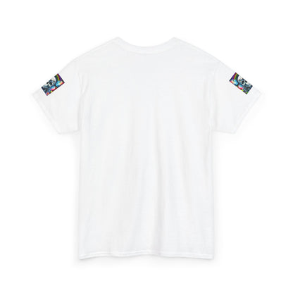 Skull Tee - Bright & Colorful Butterfly Design