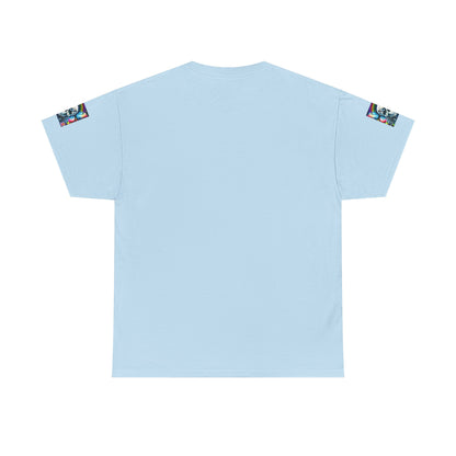 Skull Tee - Bright & Colorful Butterfly Design