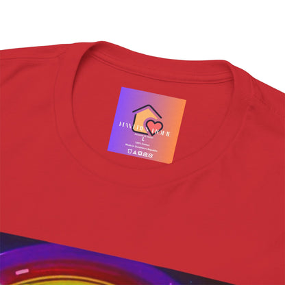 Skull Tee - Bright & Colorful Butterfly Design