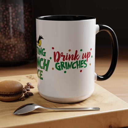 Fun Holiday Cheer Grinch Coffee Mug