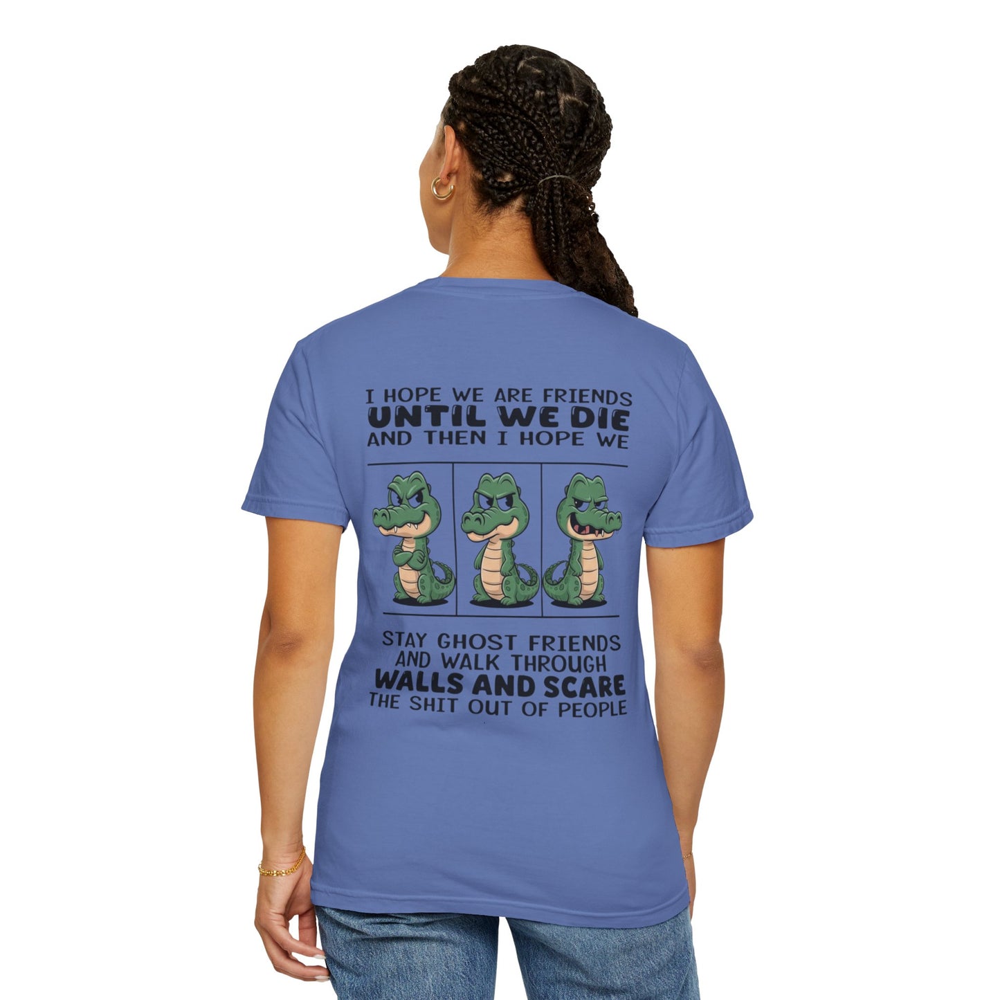 Ghost Friends T-Shirt | Unisex, Funny Graphic Tee, Gift for Friends, Halloween Apparel, Casual Wear
