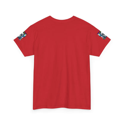 Skull Tee - Bright & Colorful Butterfly Design