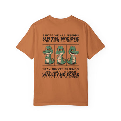 Ghost Friends T-Shirt | Unisex, Funny Graphic Tee, Gift for Friends, Halloween Apparel, Casual Wear