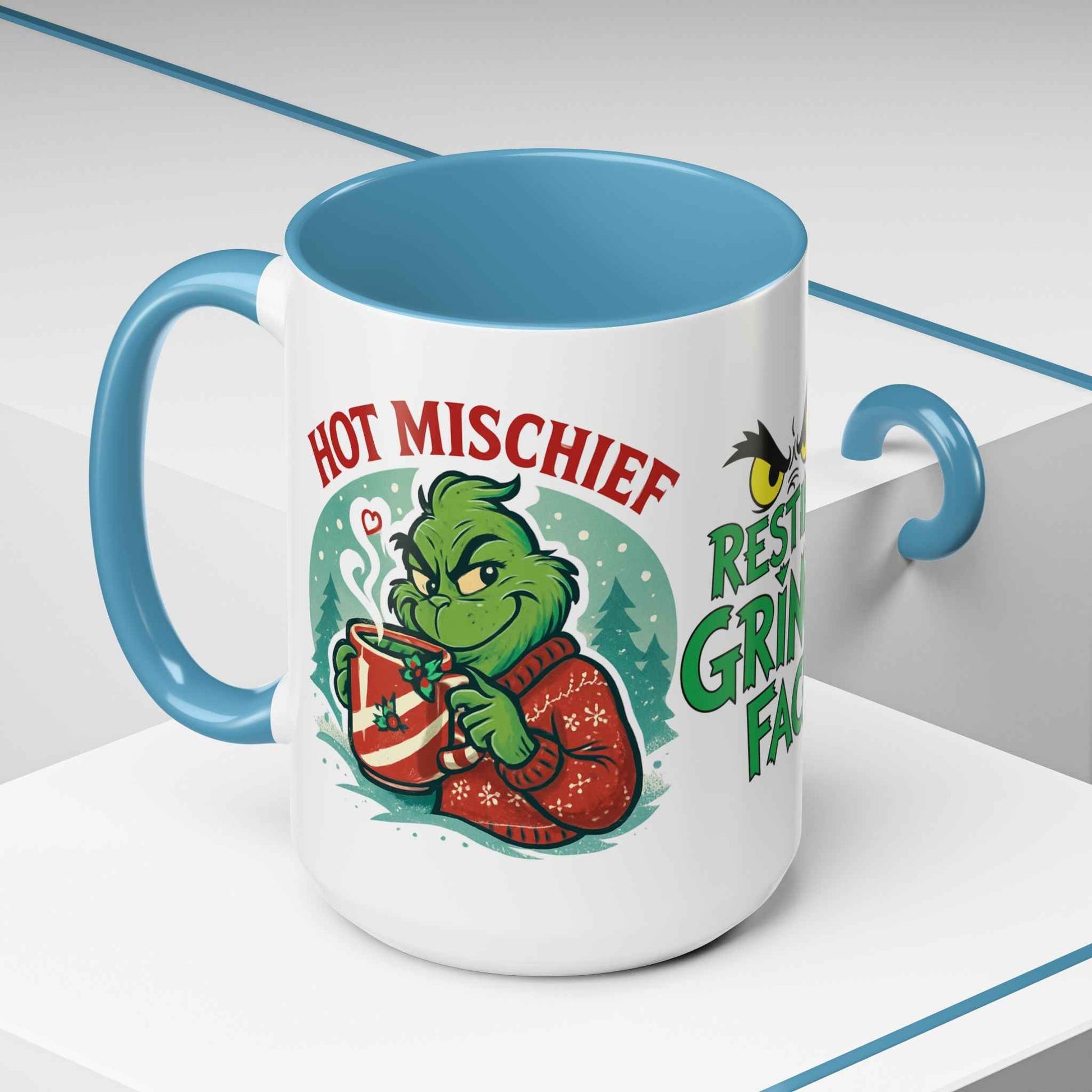 Fun Holiday Cheer Grinch Coffee Mug