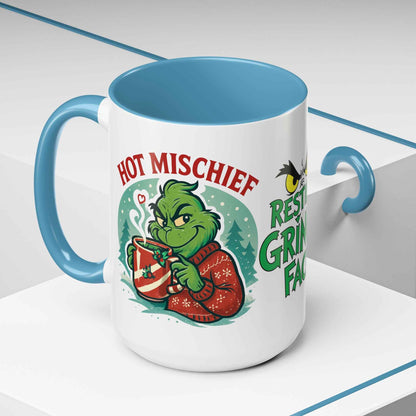 Fun Holiday Cheer Grinch Coffee Mug