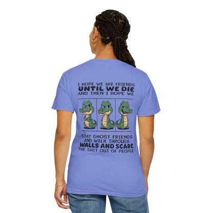 Ghost Friends T-Shirt | Unisex, Funny Graphic Tee, Gift for Friends, Halloween Apparel, Casual Wear
