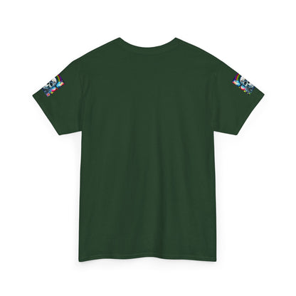 Skull Tee - Bright & Colorful Butterfly Design