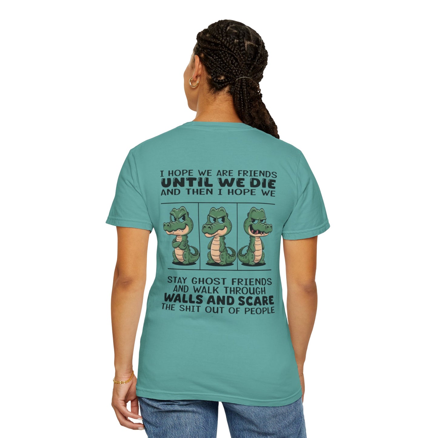 Ghost Friends T-Shirt | Unisex, Funny Graphic Tee, Gift for Friends, Halloween Apparel, Casual Wear