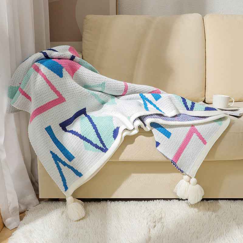 Bohemian Spring Summer And Autumn Sofa Cover Blanket Nap Blanket