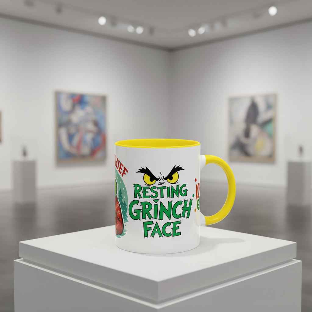 Fun Holiday Cheer Grinch Coffee Mug