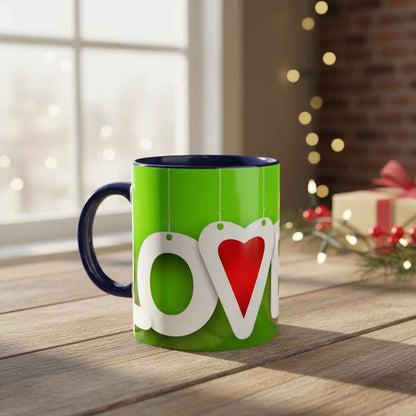 Love Accent Mug (11 & 15oz)