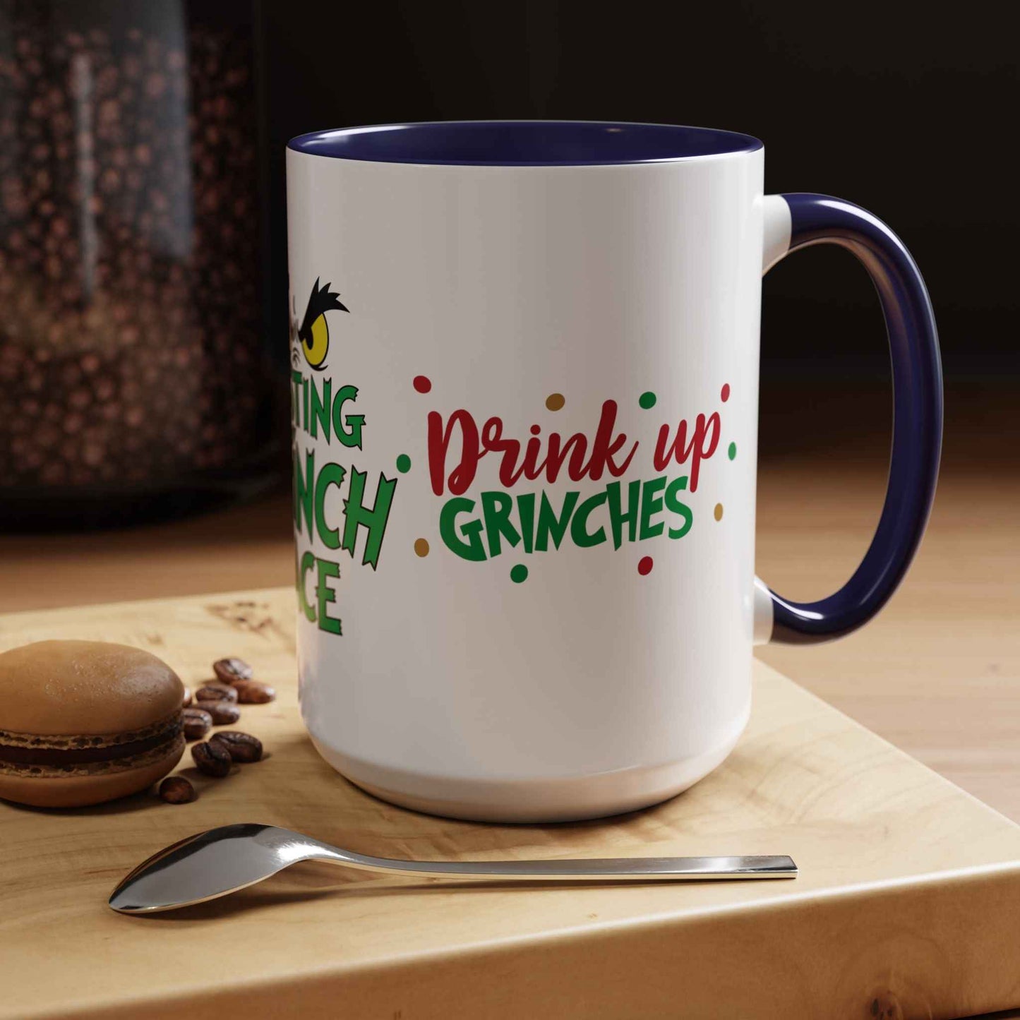 Fun Holiday Cheer Grinch Coffee Mug