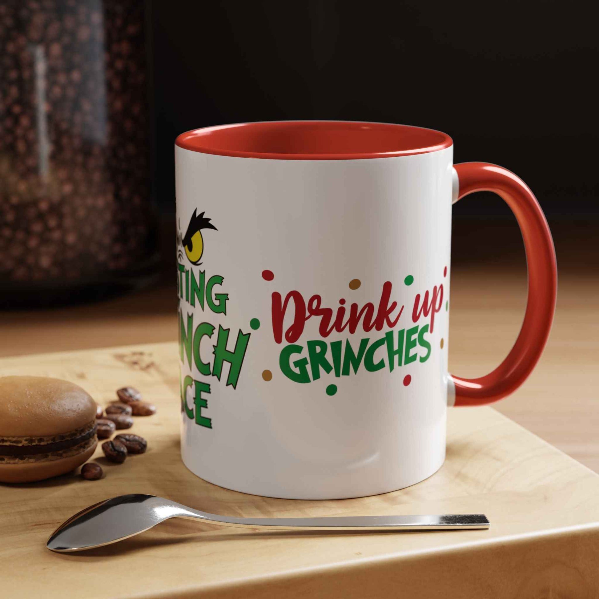 Fun Holiday Cheer Grinch Coffee Mug