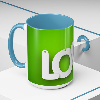Love Accent Mug (11 & 15oz)