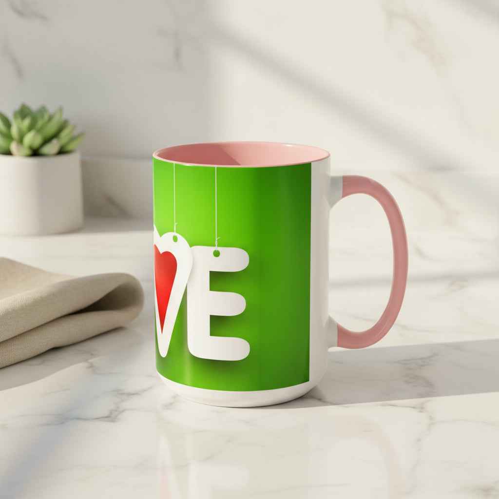 Love Accent Mug (11 & 15oz)