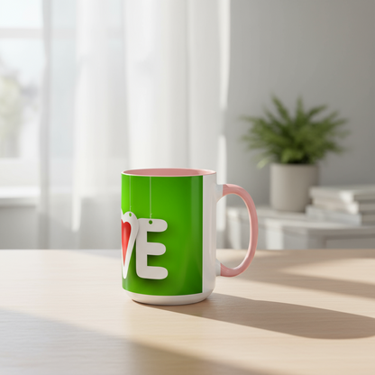 Love Accent Mug (11 & 15oz)