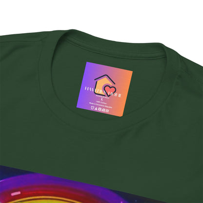Skull Tee - Bright & Colorful Butterfly Design