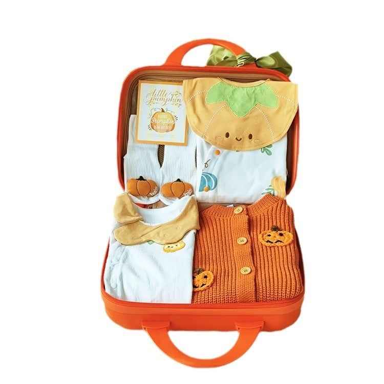 Baby Gift Package Small Pumpkin Orange Baby Spring And Autumn
