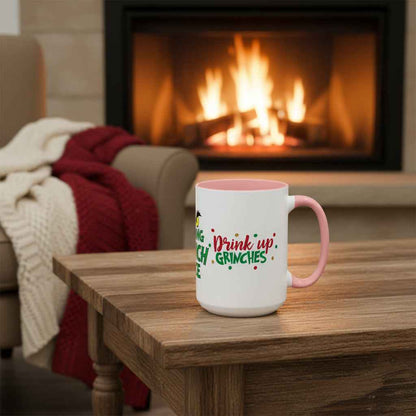 Fun Holiday Cheer Grinch Coffee Mug