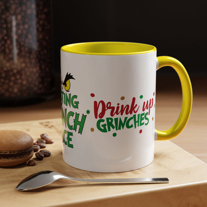 Fun Holiday Cheer Grinch Coffee Mug