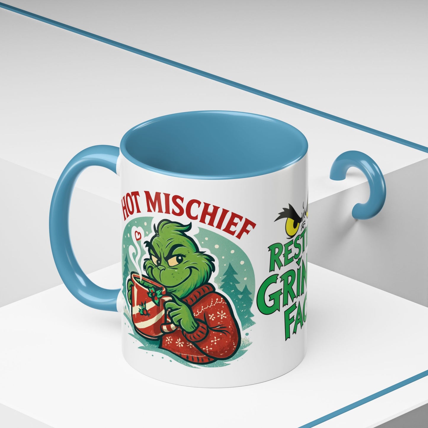 Fun Holiday Cheer Grinch Coffee Mug