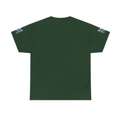 Skull Tee - Bright & Colorful Butterfly Design