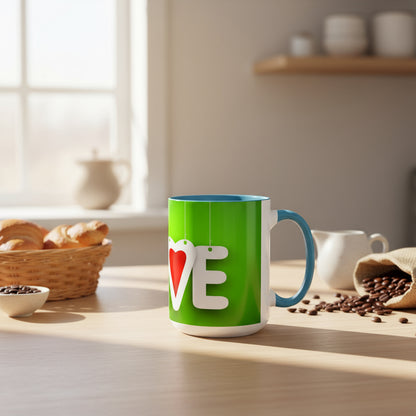 Love Accent Mug (11 & 15oz)