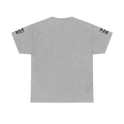 Skull Tee - Bright & Colorful Butterfly Design