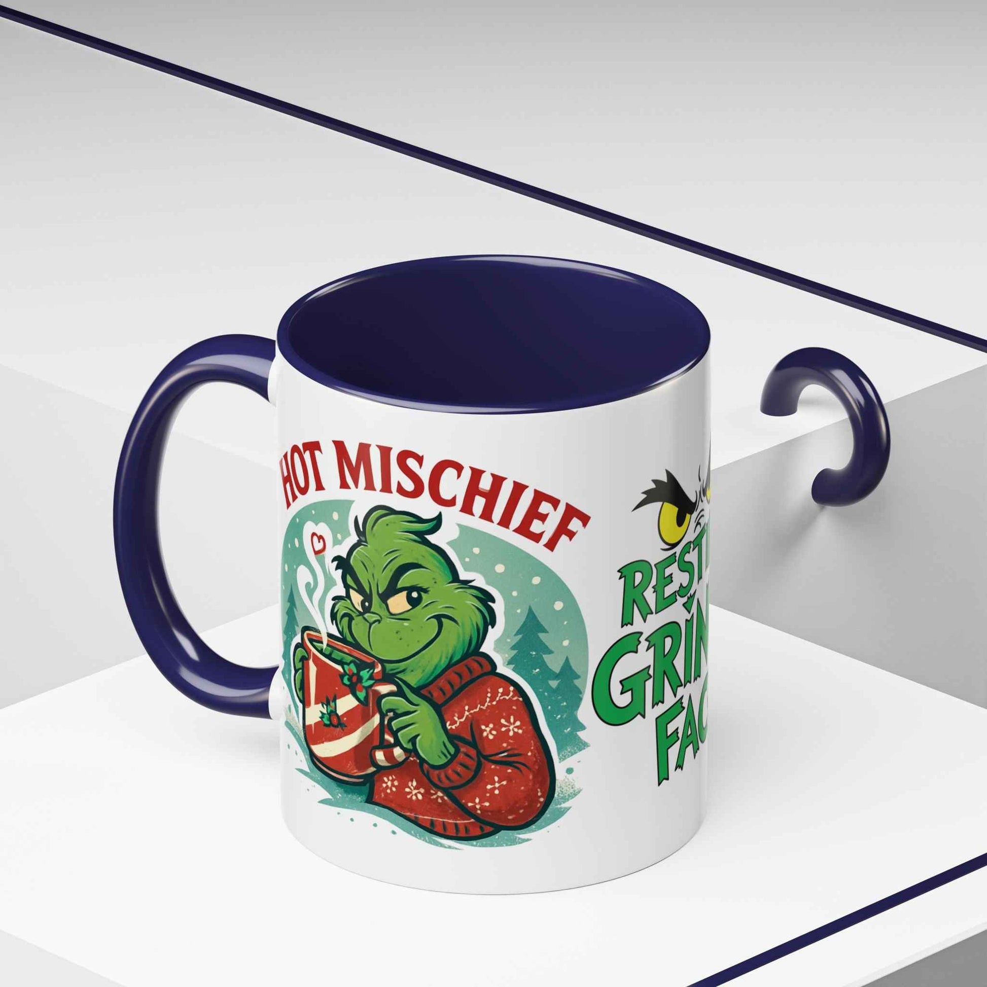 Fun Holiday Cheer Grinch Coffee Mug