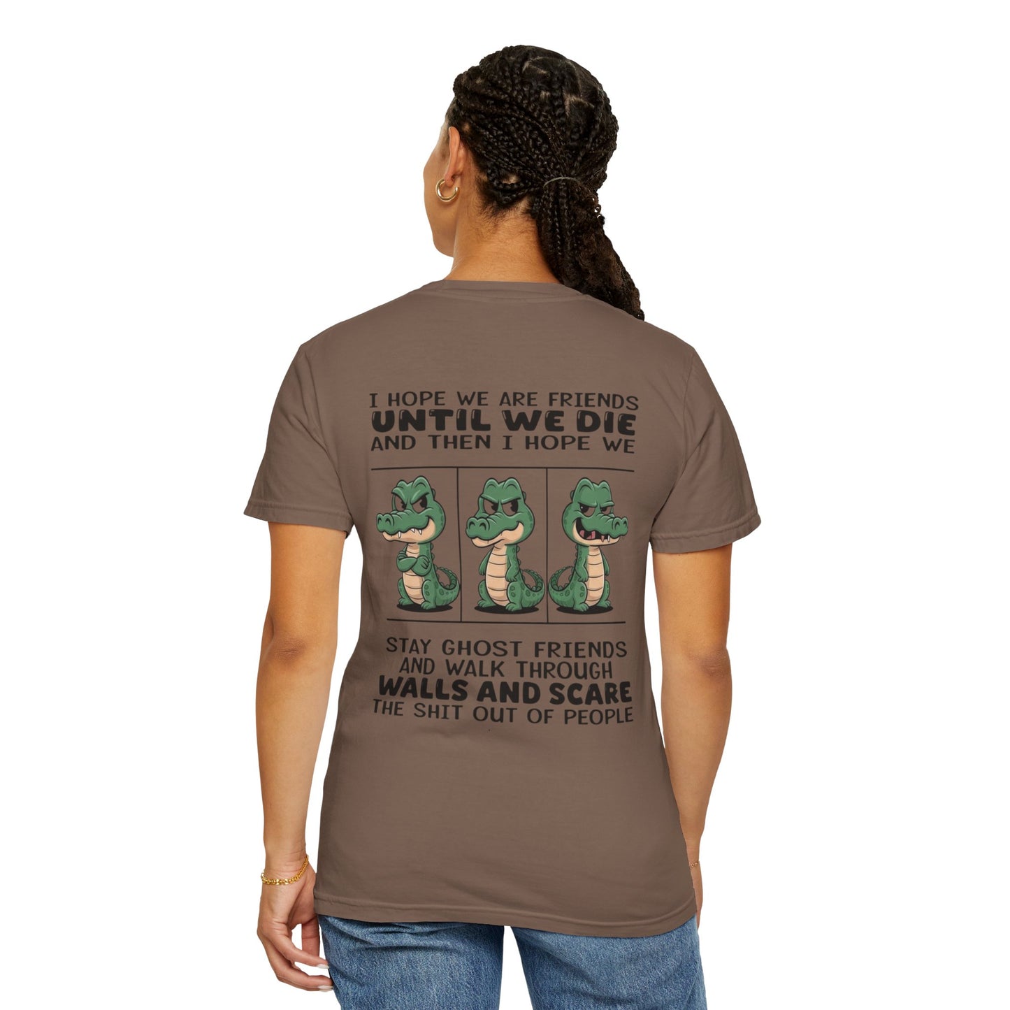 Ghost Friends T-Shirt | Unisex, Funny Graphic Tee, Gift for Friends, Halloween Apparel, Casual Wear
