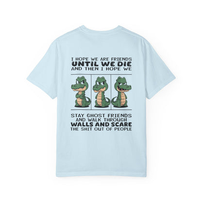 Ghost Friends T-Shirt | Unisex, Funny Graphic Tee, Gift for Friends, Halloween Apparel, Casual Wear