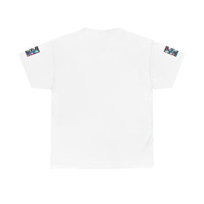 Skull Tee - Bright & Colorful Butterfly Design