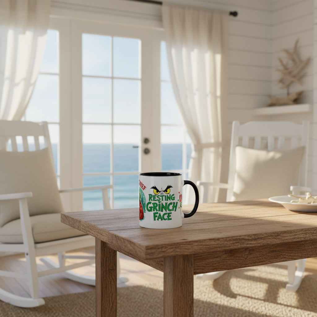 Fun Holiday Cheer Grinch Coffee Mug