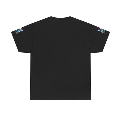 Skull Tee - Bright & Colorful Butterfly Design