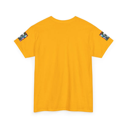 Skull Tee - Bright & Colorful Butterfly Design