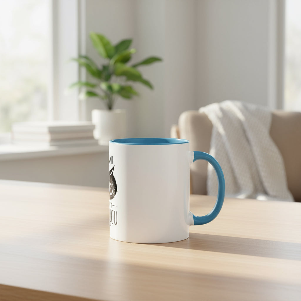 Coffee Mug - Purrfect Animal-Themed You Are Purrfect & Owl Wait For You Designs