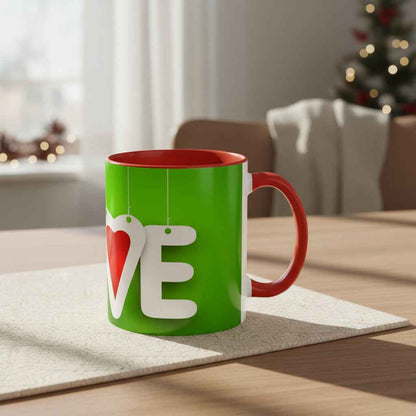 Love Accent Mug (11 & 15oz)