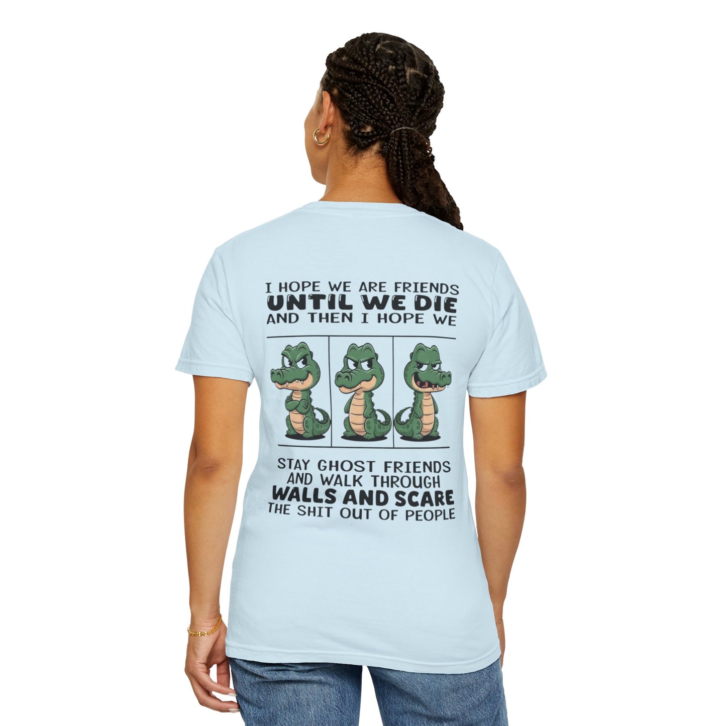 Ghost Friends T-Shirt | Unisex, Funny Graphic Tee, Gift for Friends, Halloween Apparel, Casual Wear