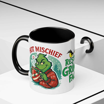 Fun Holiday Cheer Grinch Coffee Mug