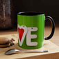 Love Accent Mug (11 & 15oz)