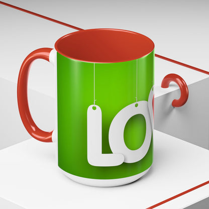 Love Accent Mug (11 & 15oz)