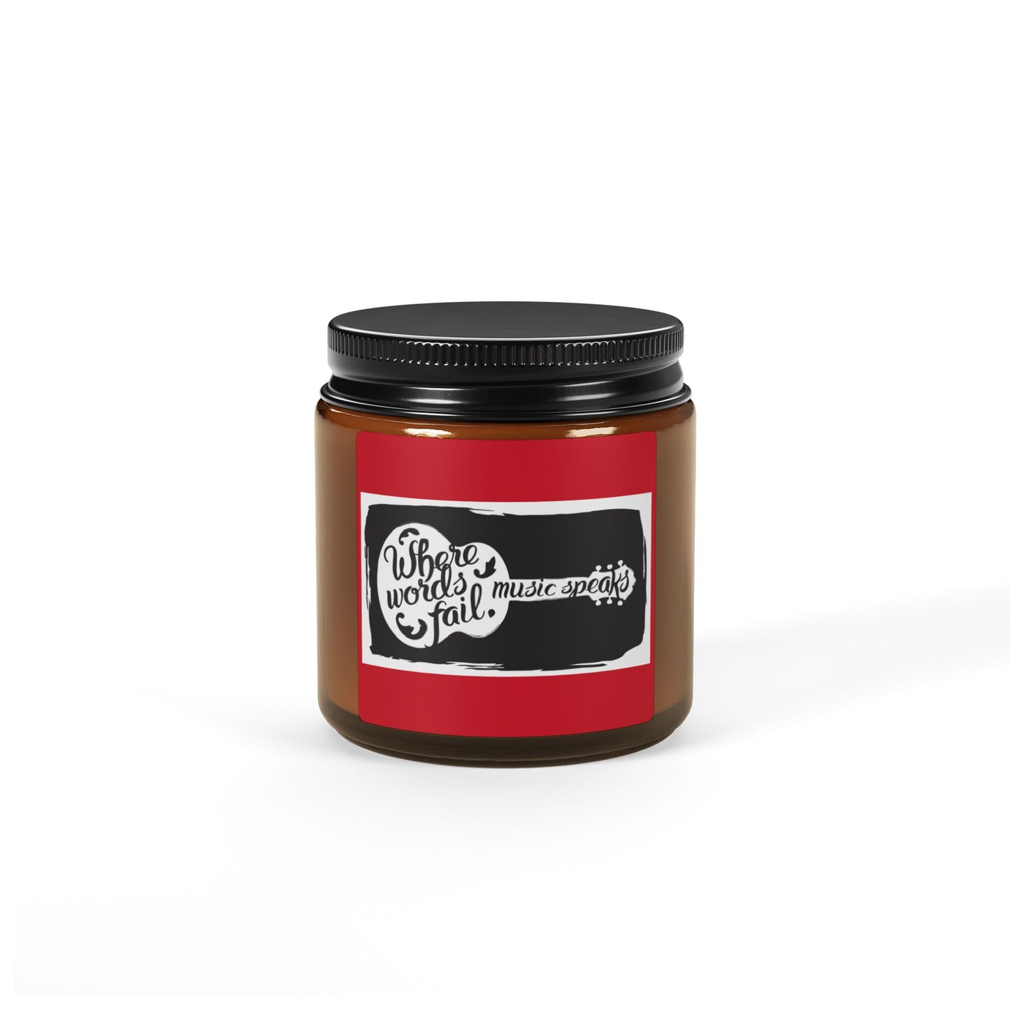 Where Words Fail - Music Speaks | Scented Soy Wax Candles