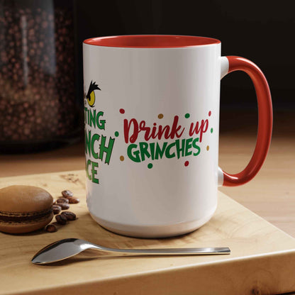 Fun Holiday Cheer Grinch Coffee Mug