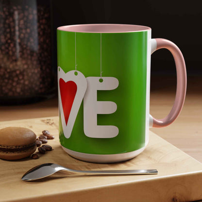 Love Accent Mug (11 & 15oz)