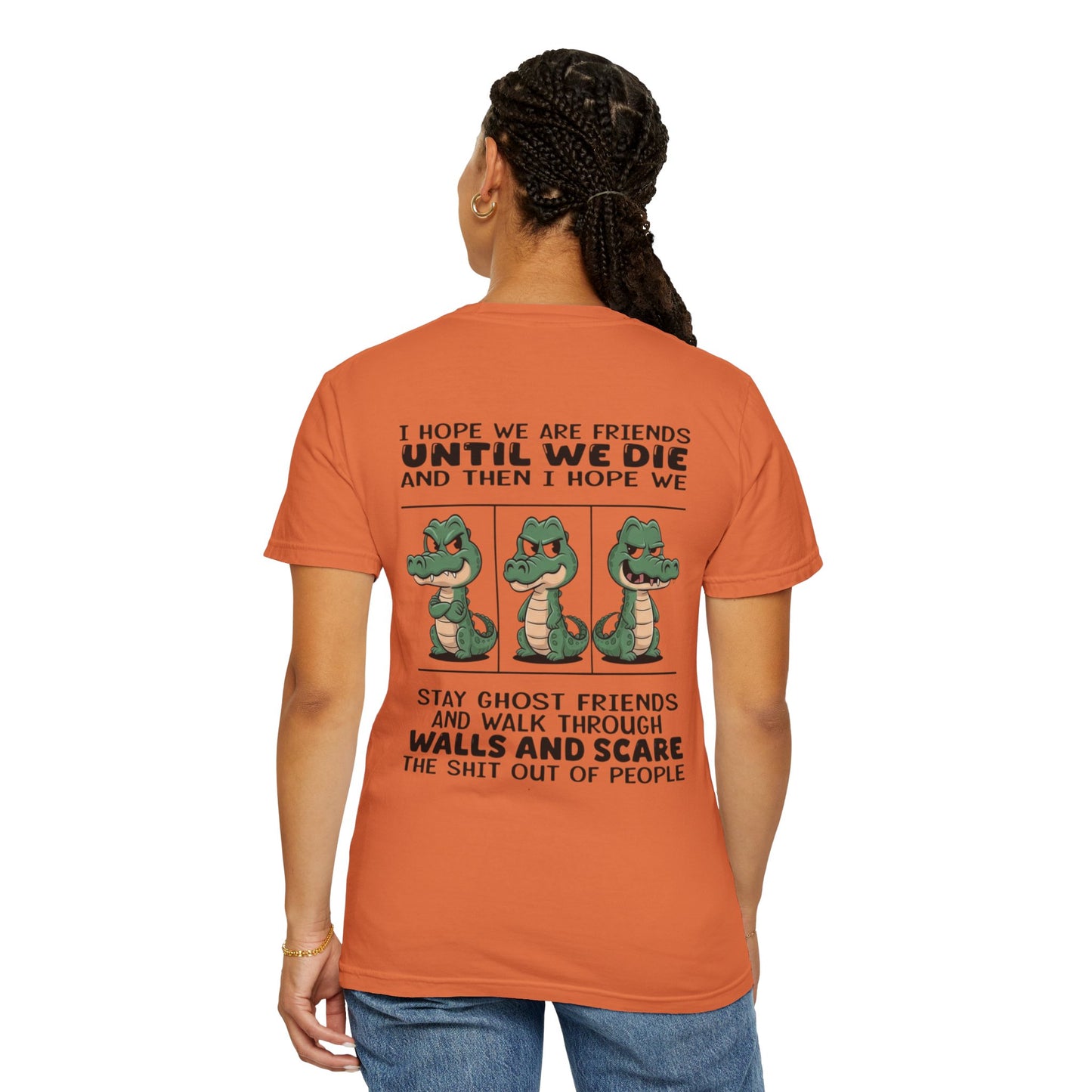 Ghost Friends T-Shirt | Unisex, Funny Graphic Tee, Gift for Friends, Halloween Apparel, Casual Wear