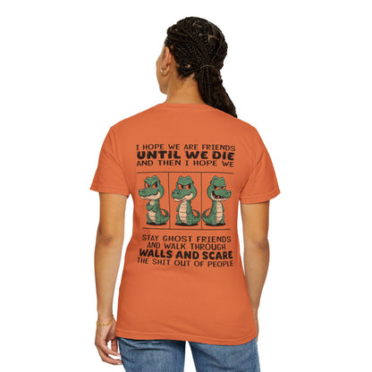 Ghost Friends T-Shirt | Unisex, Funny Graphic Tee, Gift for Friends, Halloween Apparel, Casual Wear