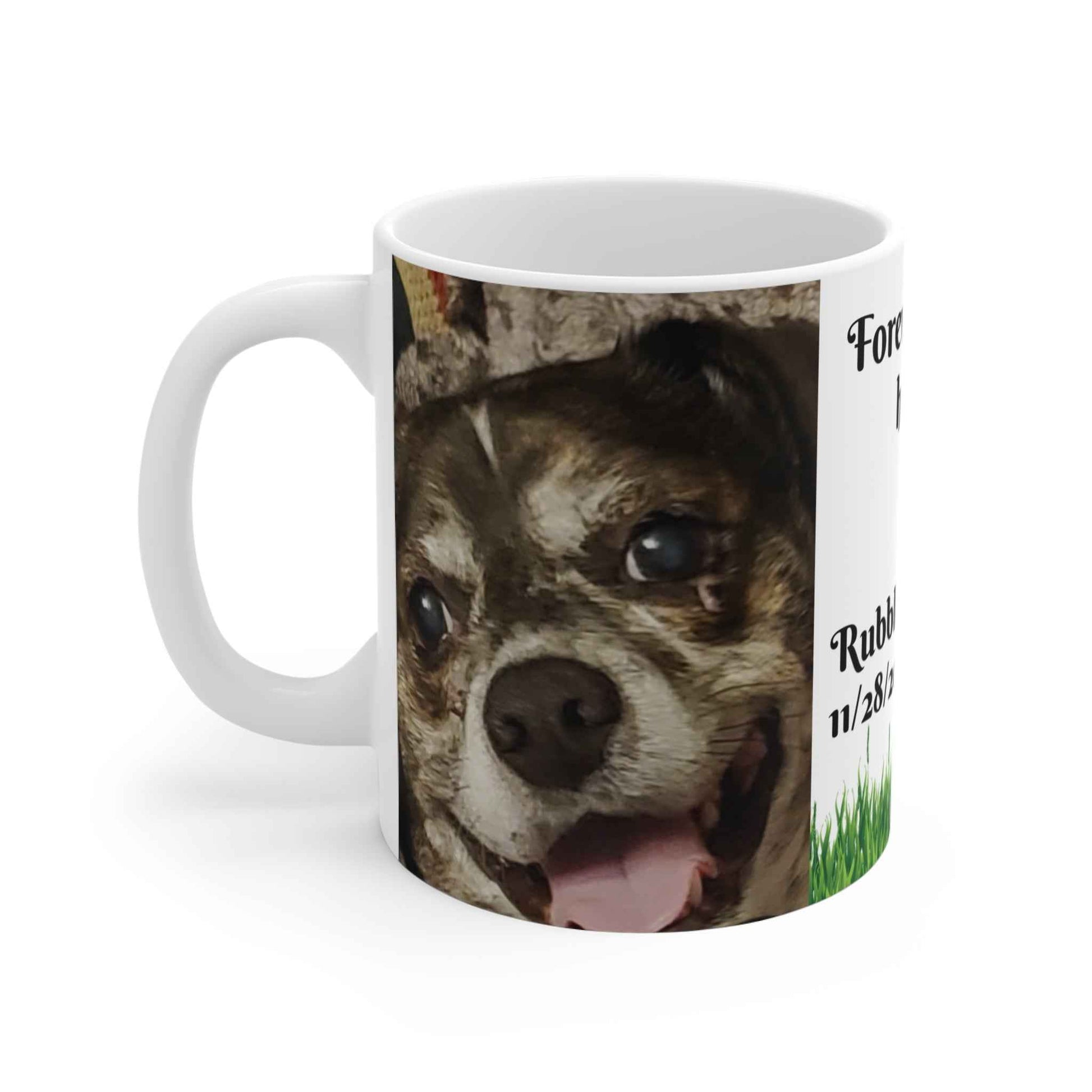 Memorial Pet Mug - Forever in Our Hearts 11oz