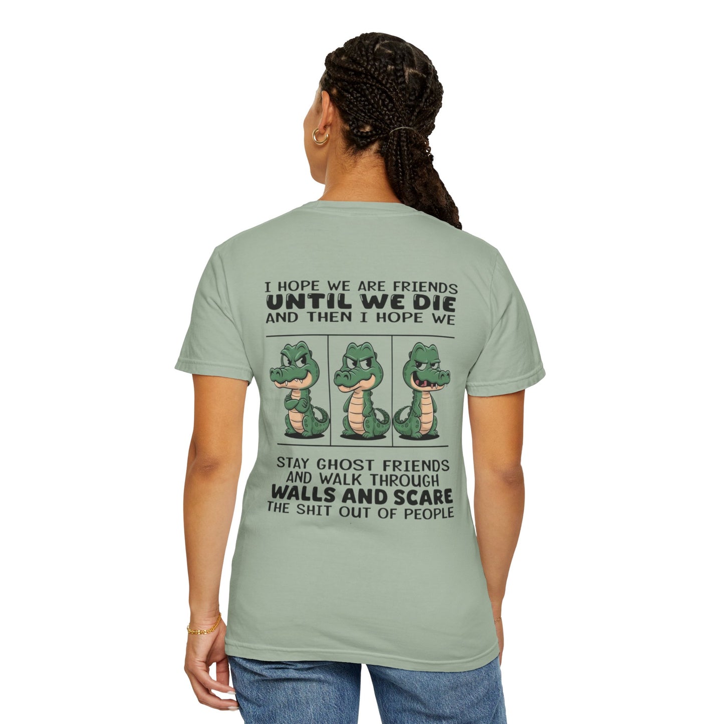 Ghost Friends T-Shirt | Unisex, Funny Graphic Tee, Gift for Friends, Halloween Apparel, Casual Wear