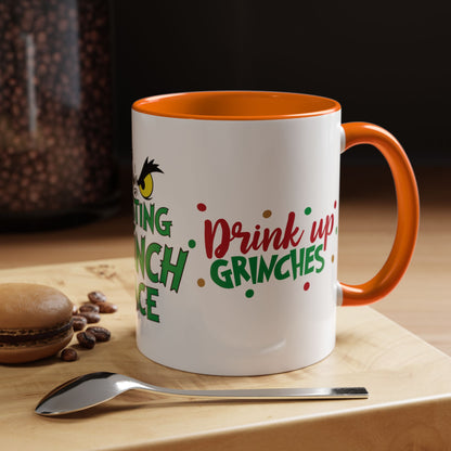 Fun Holiday Cheer Grinch Coffee Mug