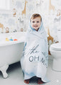 Youth Hooded Towel - Bless the Lord Oh My Soul, Personalized POD Bath Wrap